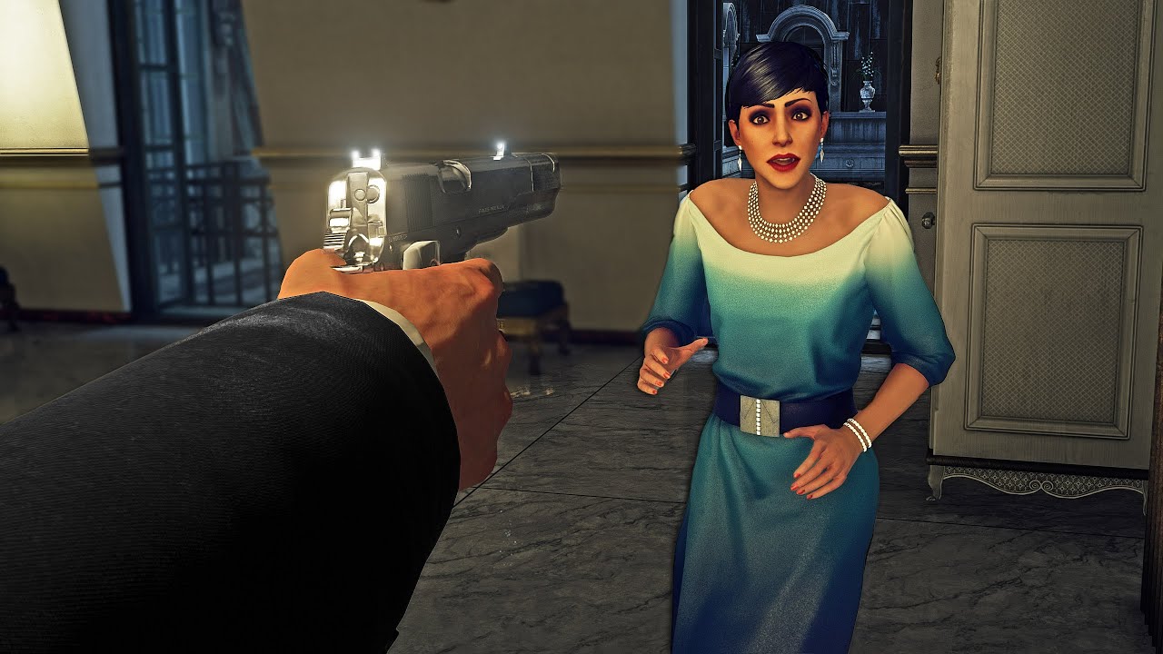 HITMAN: Loud Pistol Stealth Strategy in Paris - Harder than Master Difficulty!