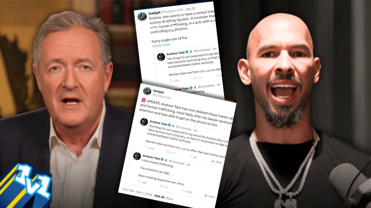 Piers Morgan NAILS Andrew Tate Using MY TWEETS