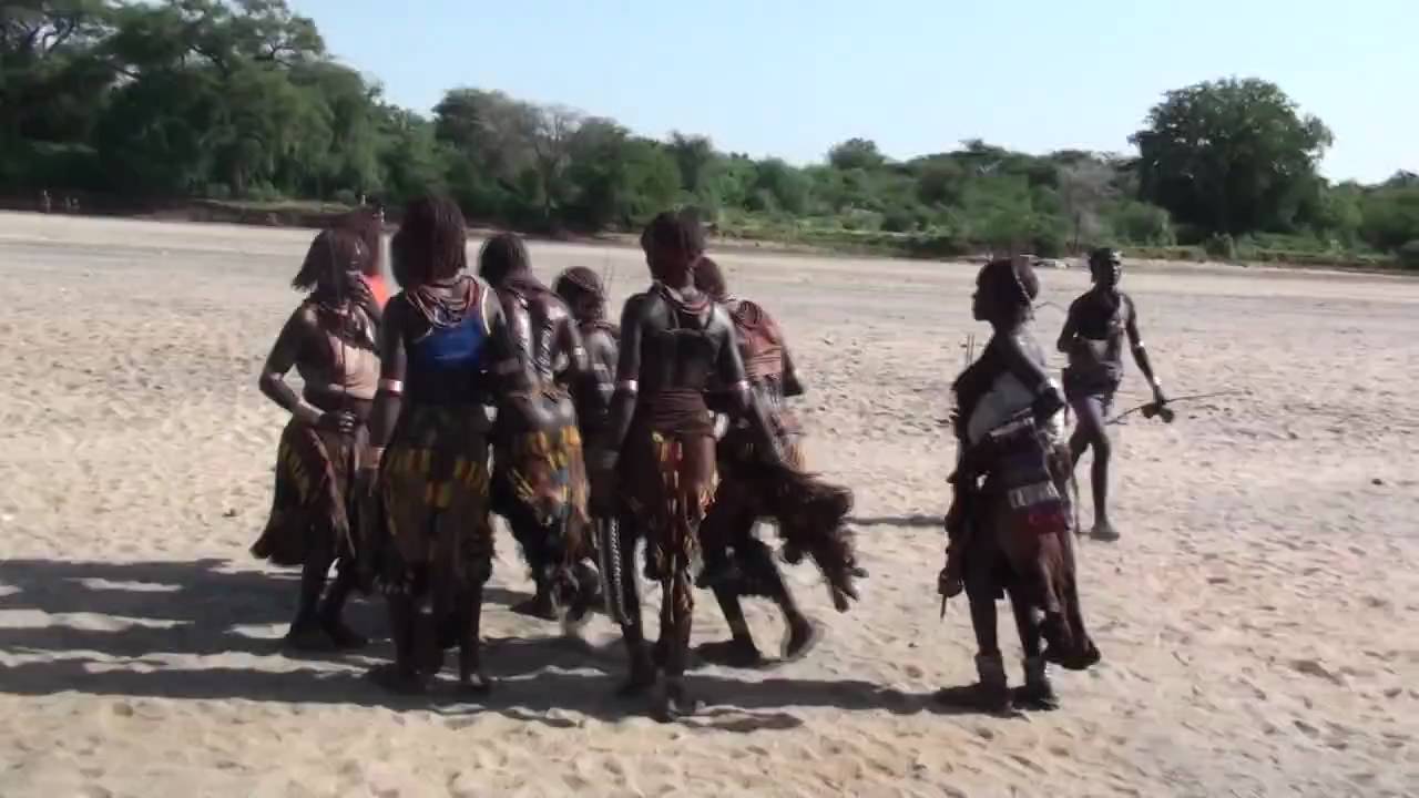 Hamer people wedding celebration
