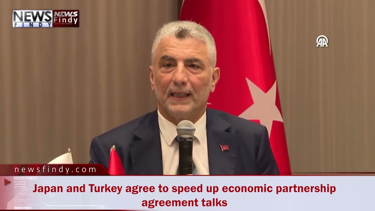Japan and Turkey agree to speed up economic partnership agreement talks