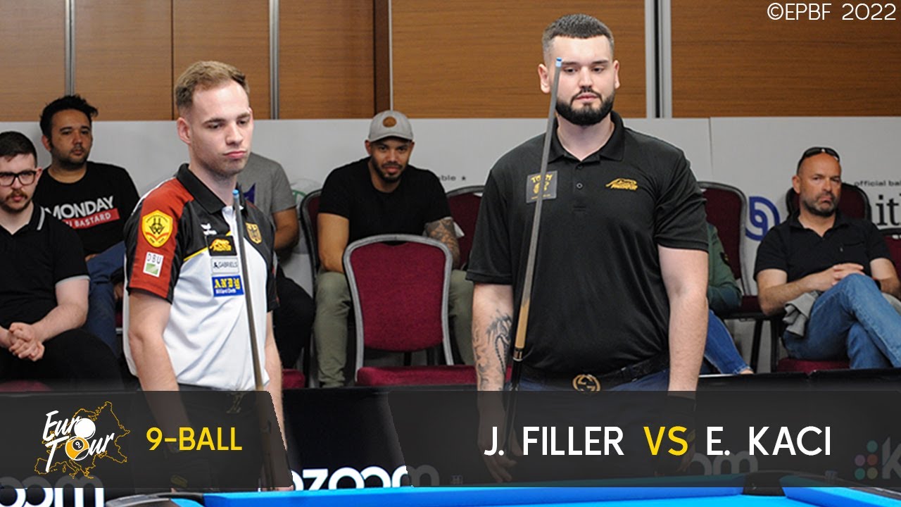 Eurotour Treviso 2022  9-Ball Final  - Joshua Filler vs Eklent Kaci