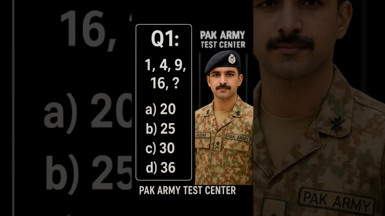 Can you solve ?? Quiz #joinpakarmy