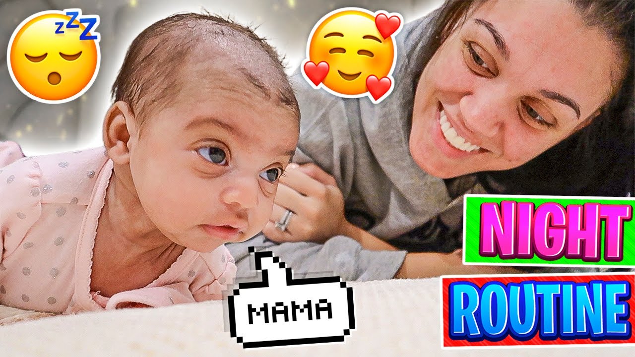 AYLA'S NIGHT ROUTINE **NEWBORN BABY**