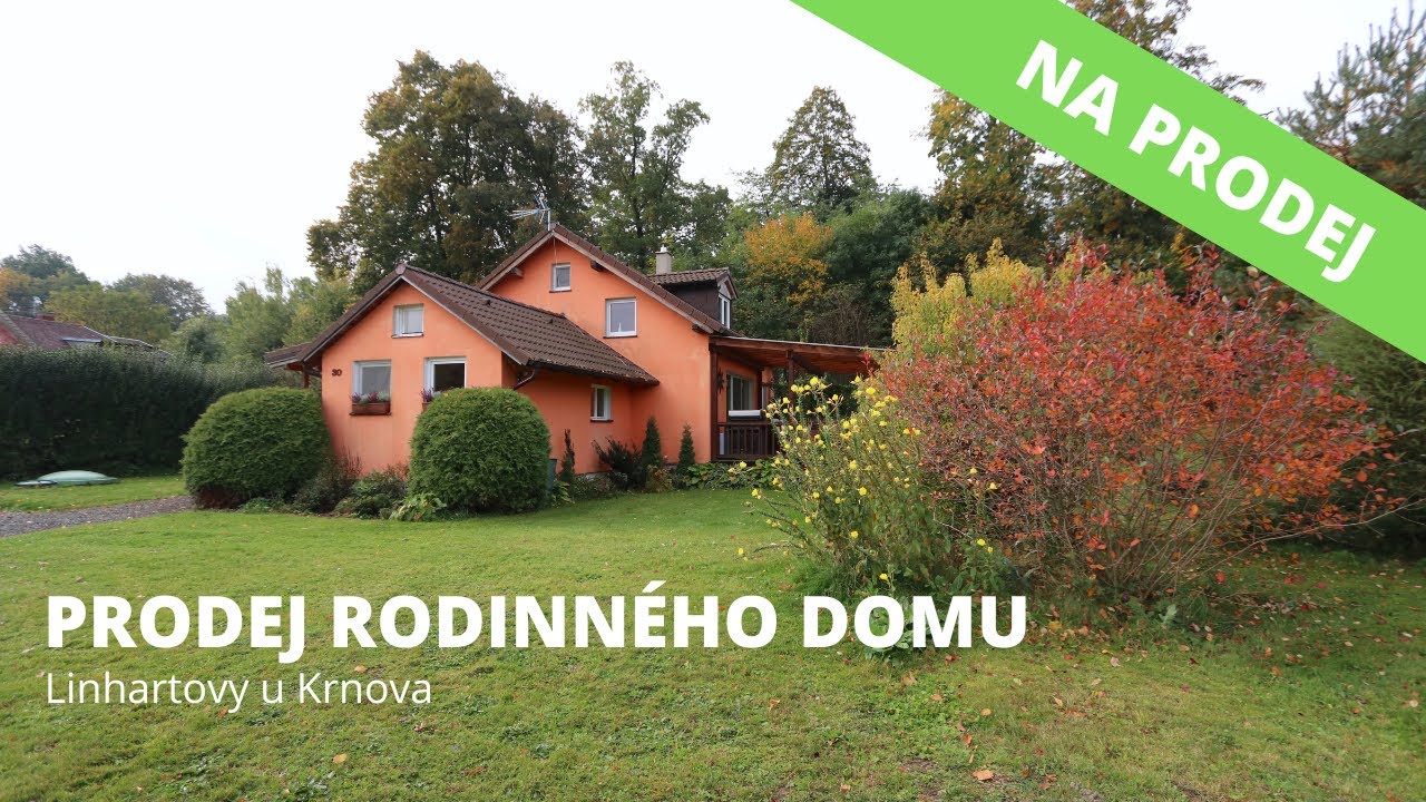 Prodej rodinného domu s úžasnou zahradou v Linhartovech u Krnova