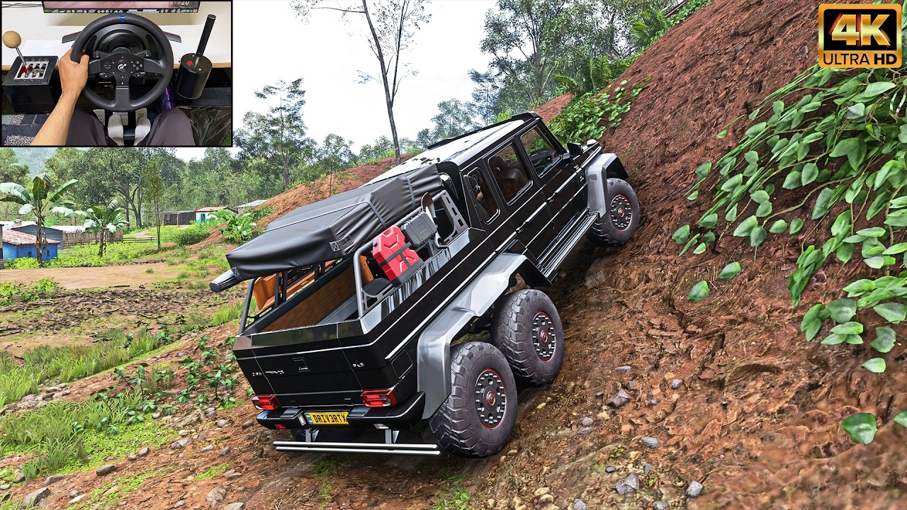 Mercedes-Benz G 63 6x6 AMG - Forza Horizon 5 | Thrustmaster T300RS gameplay