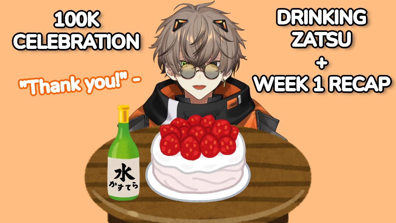 OFFICIAL 100K CELEBRATION!【ZATSU STREAM】【NIJISANJI EN | Alban Knox】
