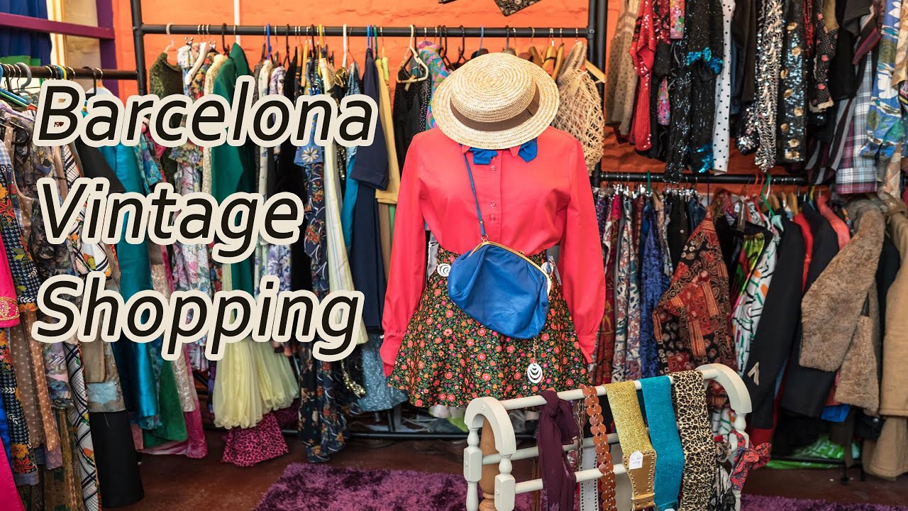 SO MUCH VINTAGE! Best Vintage second hand shopping in Barcelona // by Conscious Rebhell