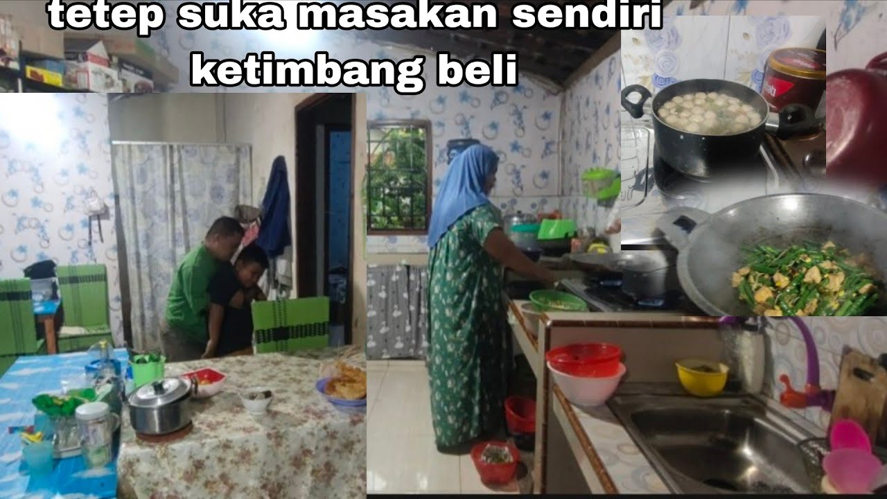 Tetep harus masak sendiri walaupun sibuk 
