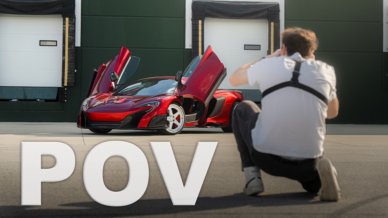 Photographing a Mclaren for 20 minutes