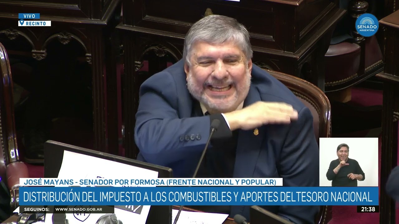 SENADOR JOSÉ MAYANS 12 - SESIÓN 10-07-25