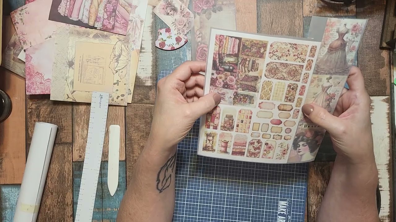 Fixing shiny stickers & thin papers