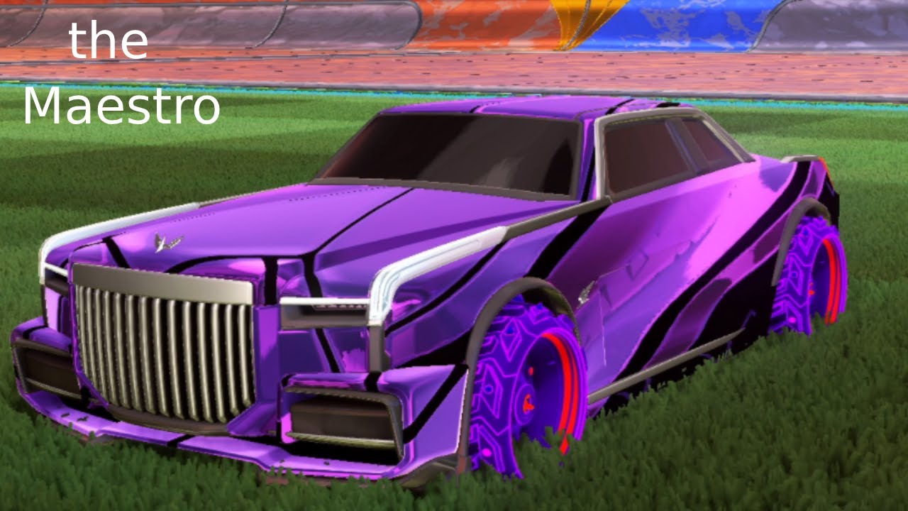 Using the brand new car in Rocket League the Maestro (Rocket league Maestro gameplay)