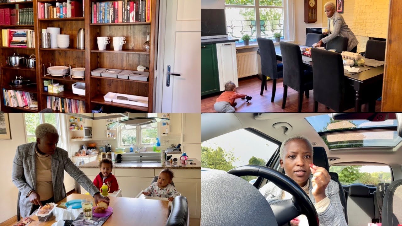 Vlog | Tour of our 2nd / guest kitchen | DITL of a mom of 2 under 3 | Car Vlog | SAHM