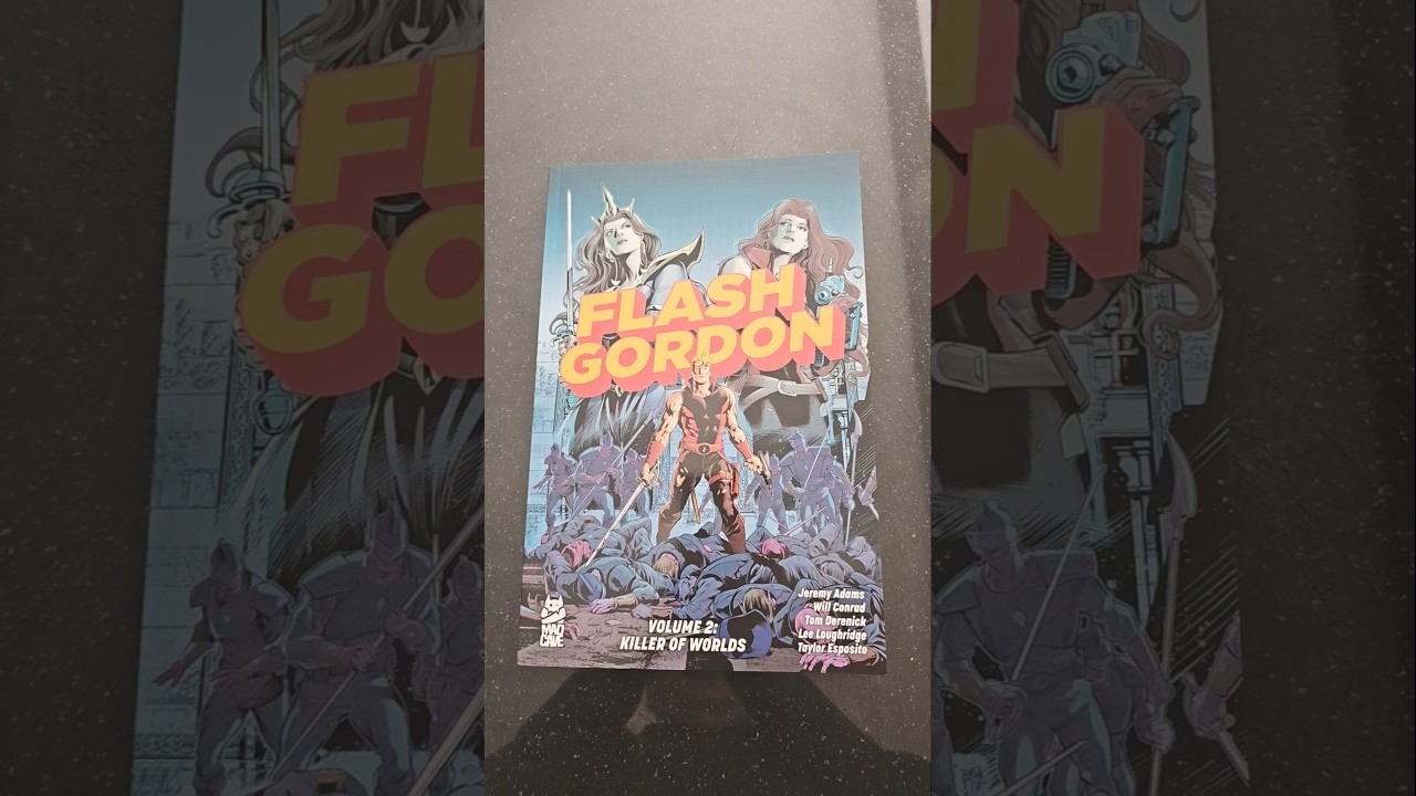 Flash Gordon Volume 2 Killer of World's Jeremy Adams Will Conrad Tom Derenick #pulpheroes #fun 👍&hearts;️