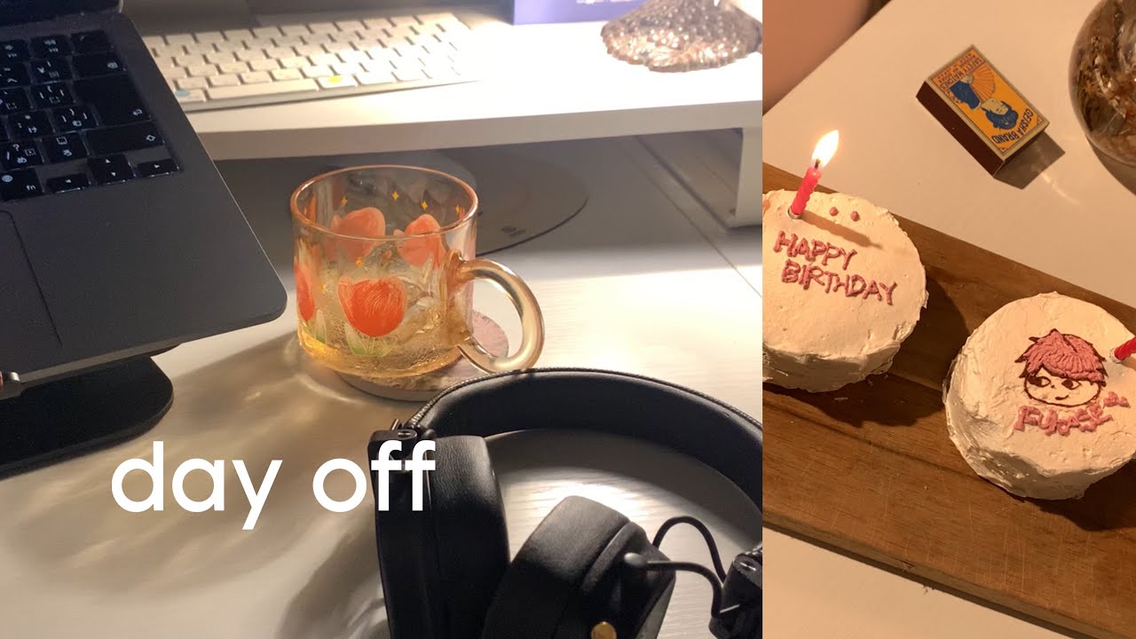 vlog | 寂しさを紛らわす、一人暮らし東大院生の休日🌷勉強タスク整理, 手作りケーキ🧁