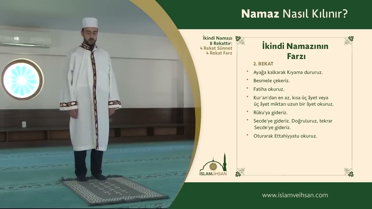 İkindi Namazının Farzı Nasıl Kılınır?