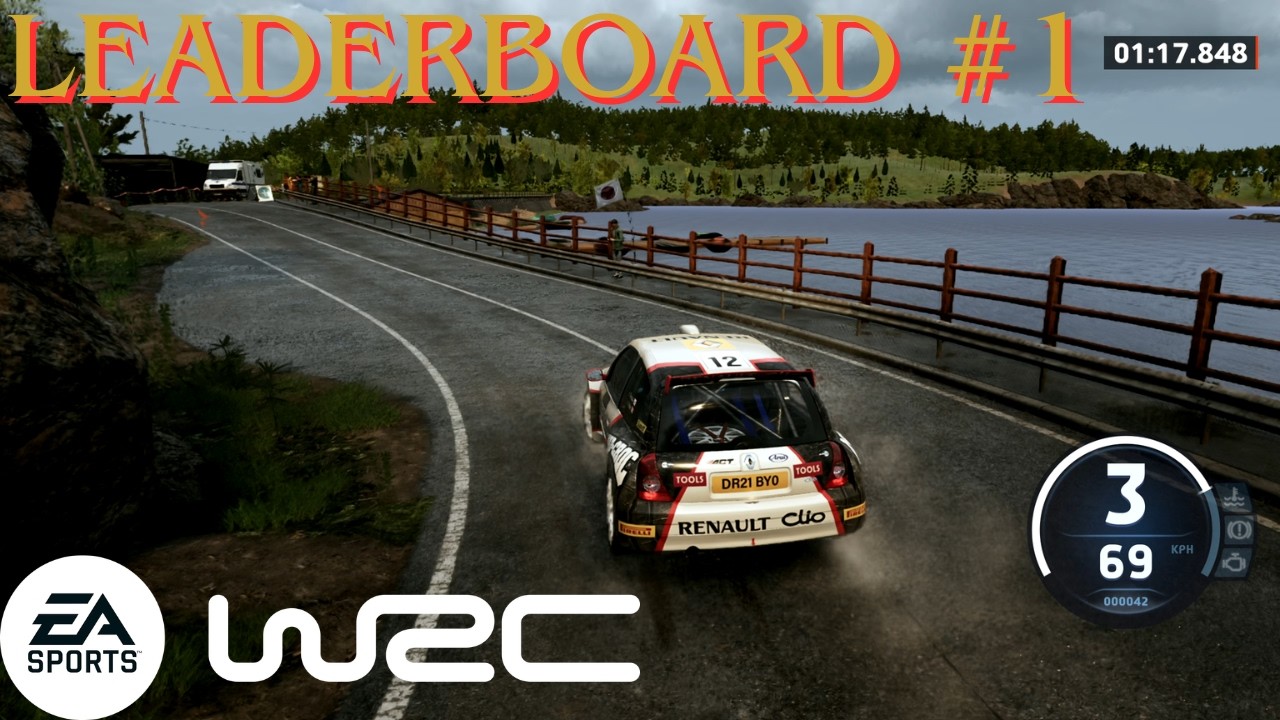 [EA SPORTS WRC] Rally Japan | Hokono Lake (Wet) | Renault Clio S1600 [Leaderboard #1]