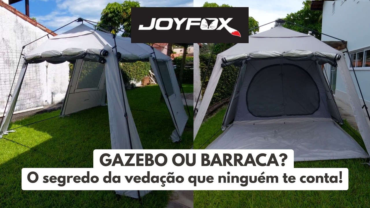 BARRACA OU GAZEBO? O segredo da vedação que ninguém te conta sobre a @joyfoxoficial