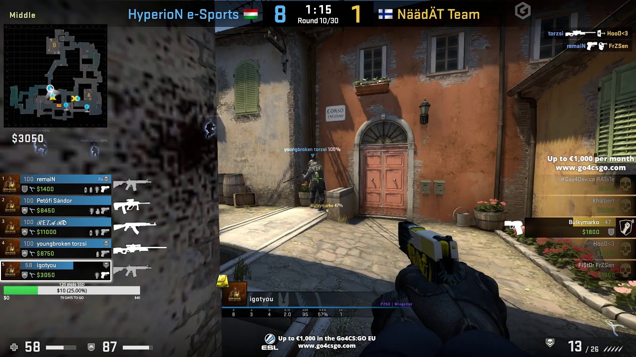 Lucky shot from Torzsi (HyperioN)