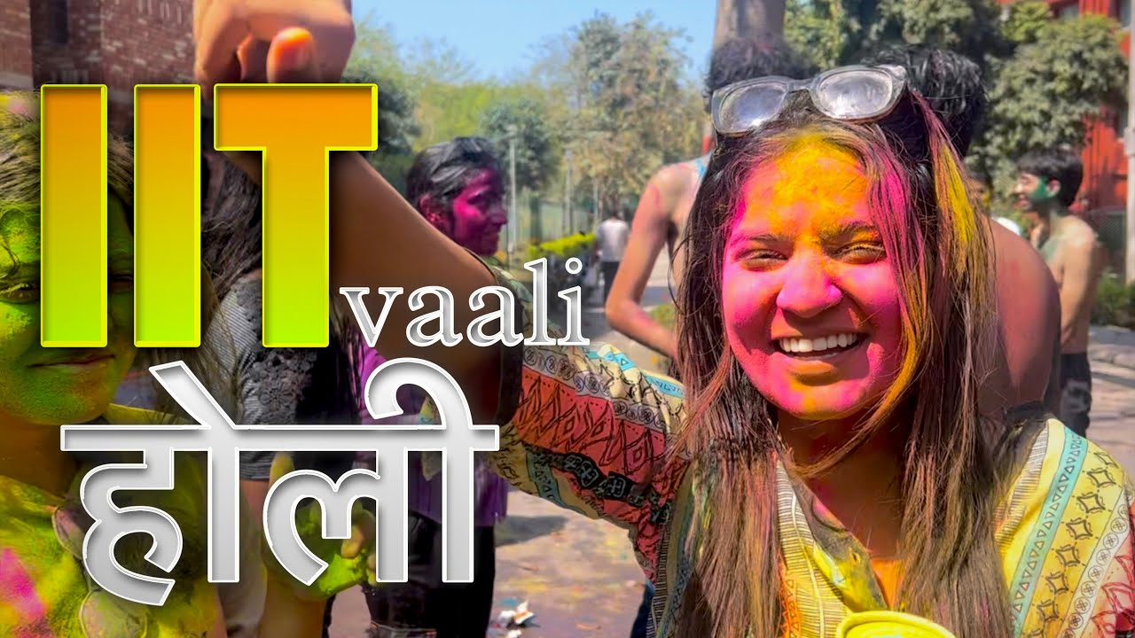 IIT vaali Holi 🔴🌸✨| Holi Celebration in IITs | Sonal Kholwal