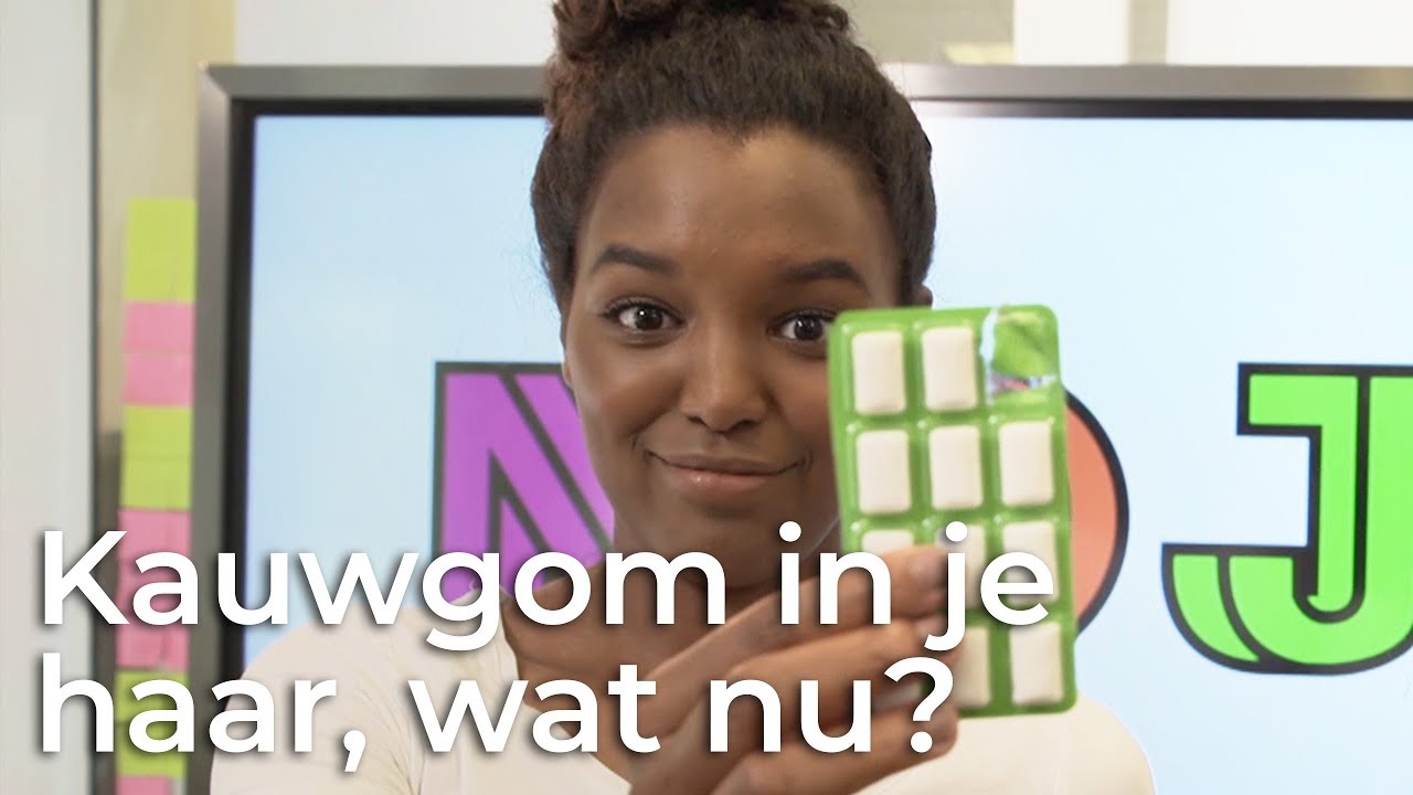 Kan je met pindakaas kauwgom uit je haar halen? | NOJ | Het Klokhuis