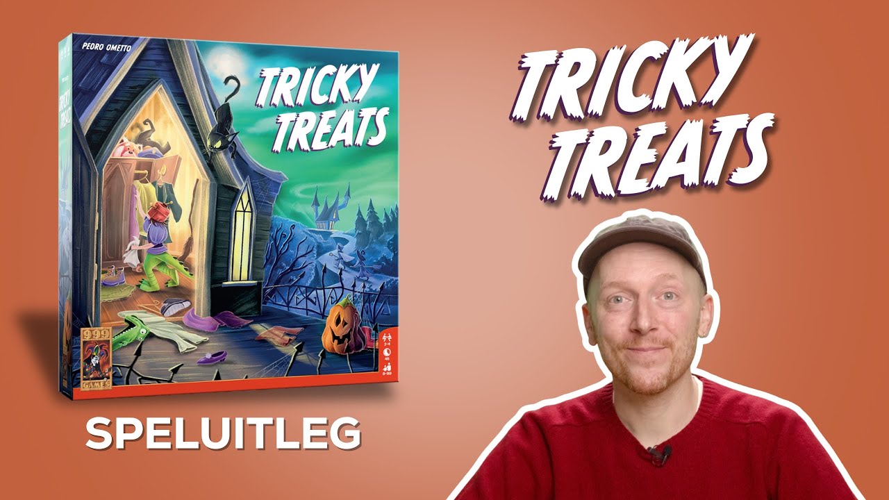 Hoe speel je Tricky Treats (Speluitleg door Bord voor je Kop) - 999 Games