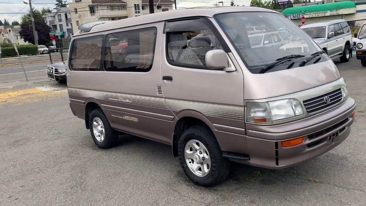 Toyota Hiace Super Custom Limited 1994 года выпуска для продажи в Сиэтле, штат Вашингтон (на англ...