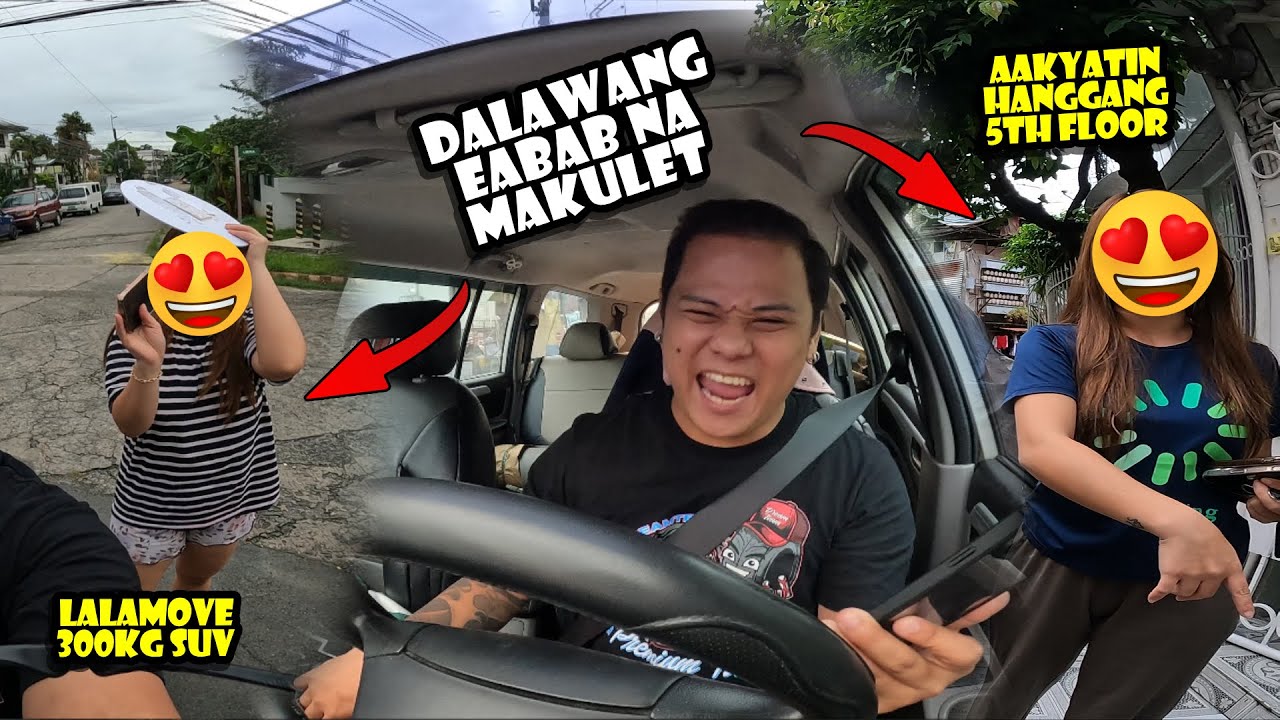 IBANG BOOKING SA LALAMOVE, INABOT NG GABI EH | LALAMOVE 300KG SEDAN/SUV/MPV