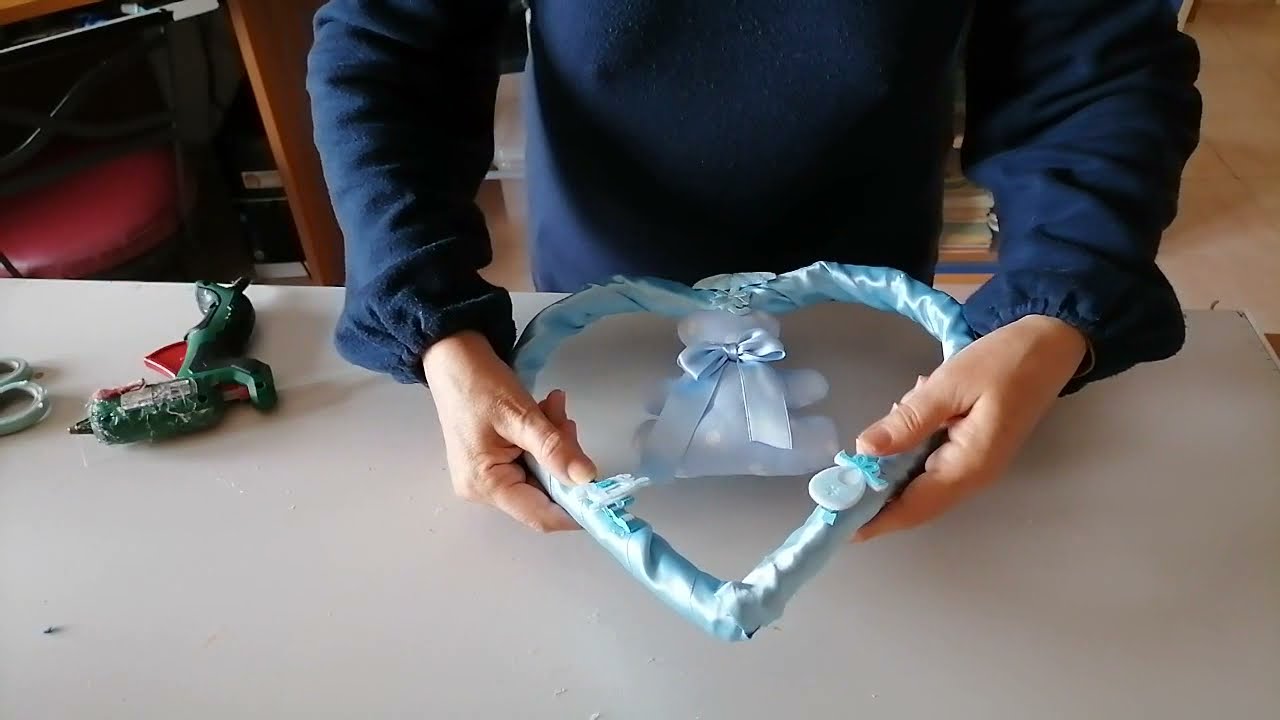 Fiocco nascita,  ( Tutorial ) #ROSYFIGURA