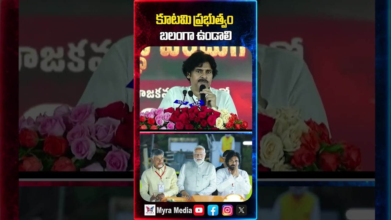 కూటమి ప్రభుత్వం బలంగా ఉండాలి | Pawan Kalyan sensational comments | Janasena | TDP | BJP