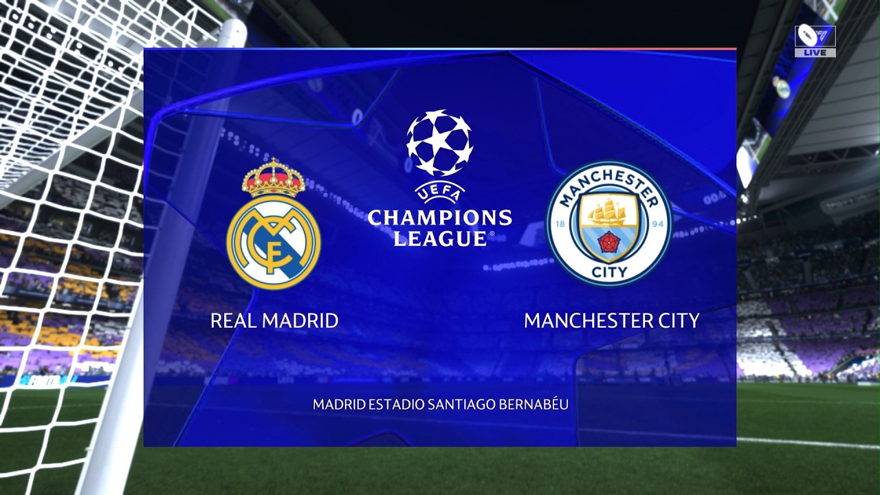 Real Madrid vs. Manchester City | UEFA Champions League 25/26 | Full Match | FC 26 - PS5™[4K]