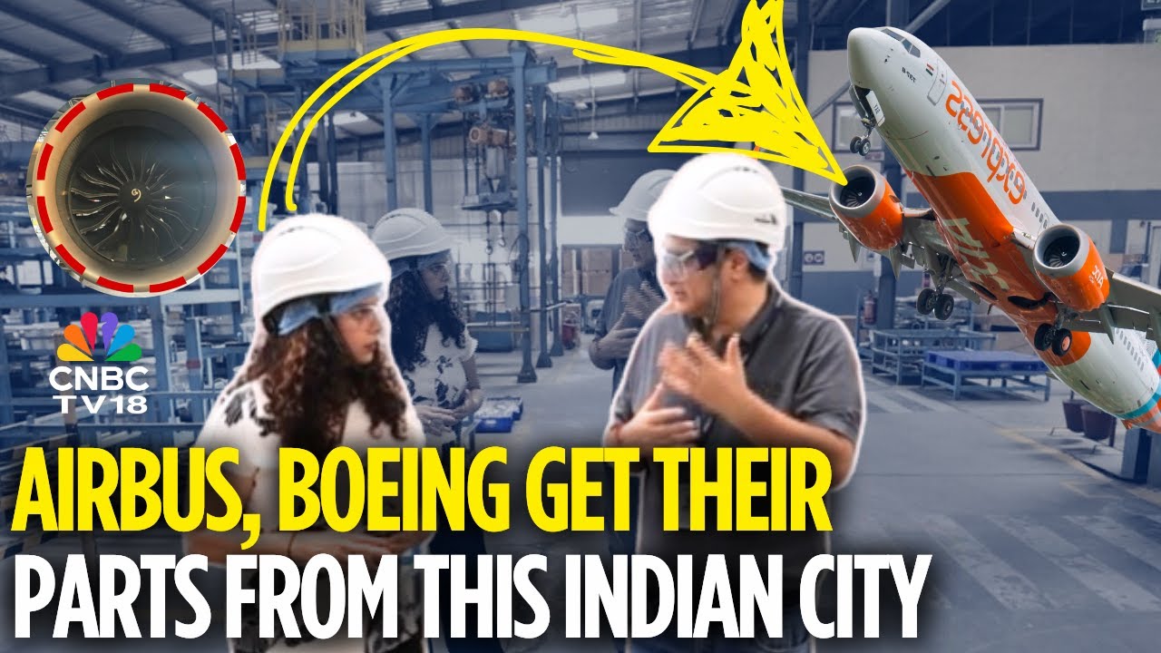 ВИДЕО: От Belagavi до Boeing: эта компания производит 4000 деталей для самолетов | Завод Aequs | ...