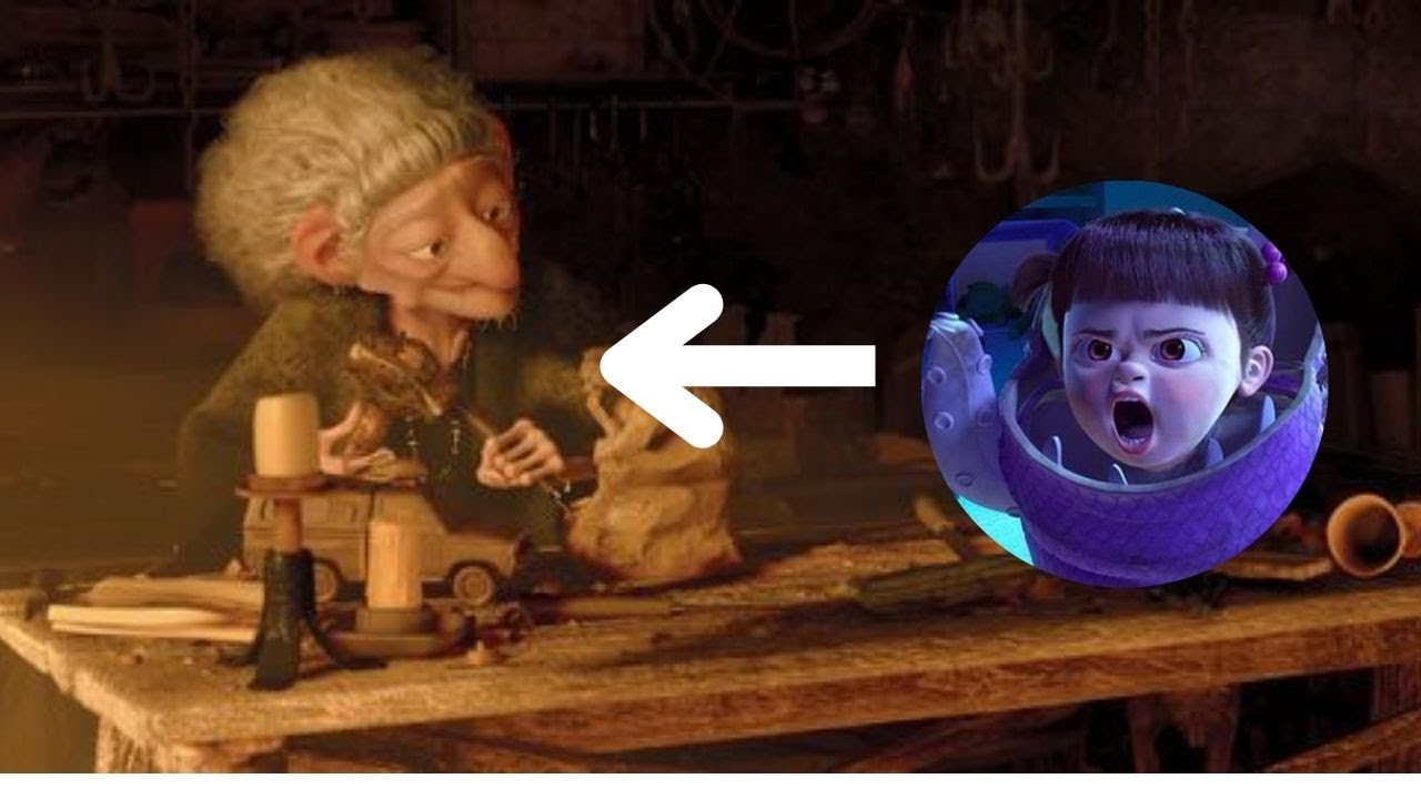 The witch from the Boo,Brave series in the Monster Inc movie?