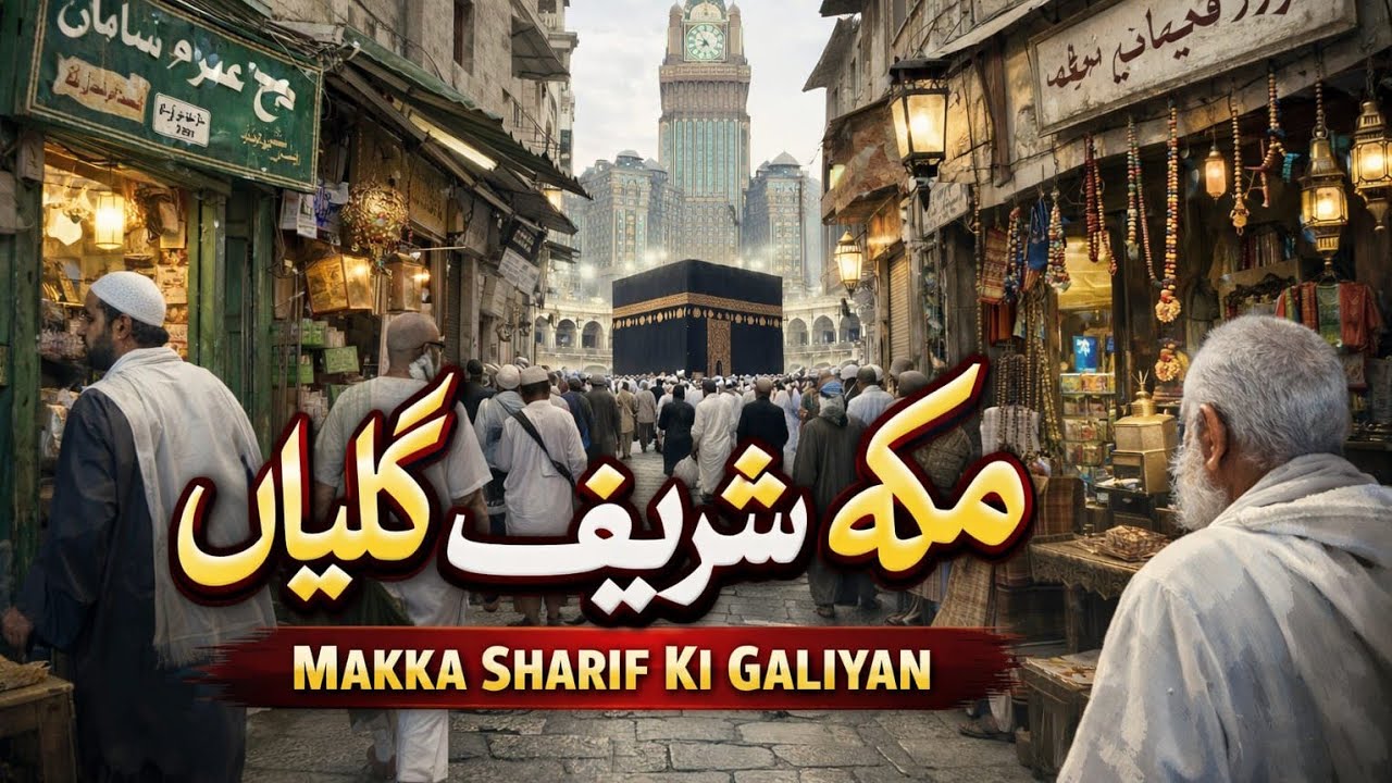Makka ki Galiya#mashaallah hum Bahot Lucky Hai  Jo hume ye dekhne Mil Raha hai#viral#makka sharif