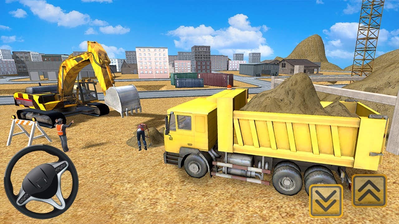 Heavy Excavator Simulator - Dump & Loader Truck Driver 3D - Android Gameplay [HD]