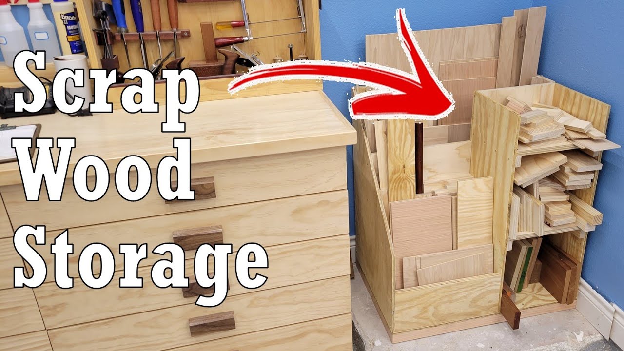 Turning Scrap Wood Into Something Useful // Workshop Organization