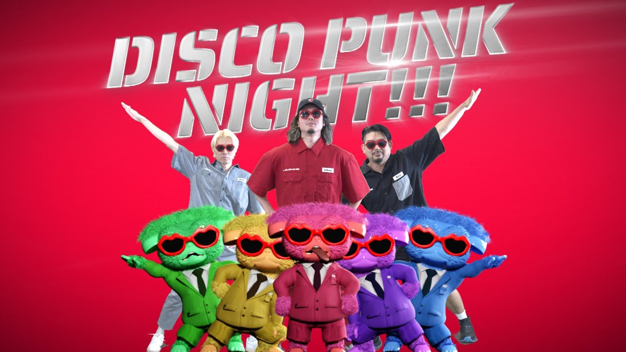 the telephones - Disco Punk Night!!! (Music Video)