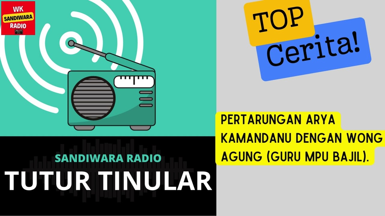Pertarungan ARYA KAMANDANU vs WONG AGUNG (Guru Mpu Bajil)!