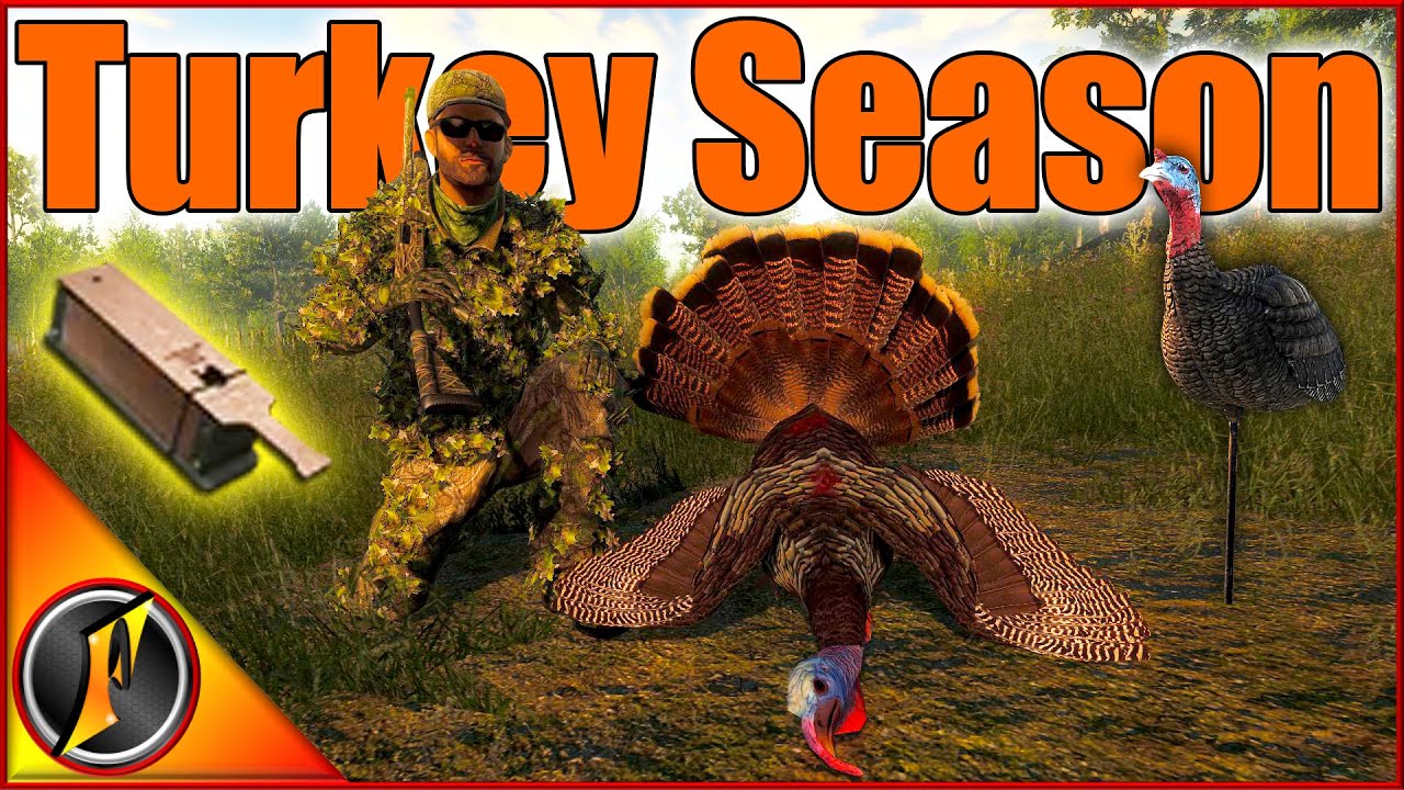 FIRST DAY of Turkey Season Hunt! | Realistic Style with Decoys & Shotguns in theHunter Classic!