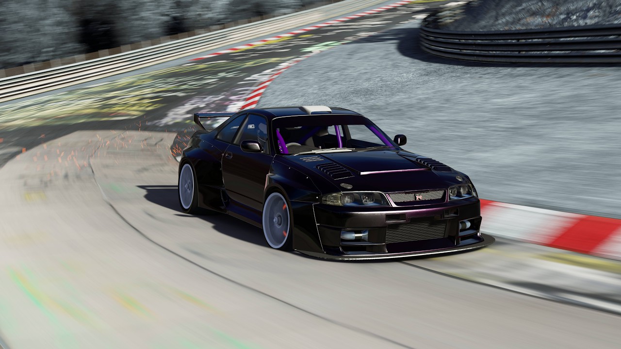 Nissan Skyline R33 HillClimb en Nürburgring | Assetto Corsa