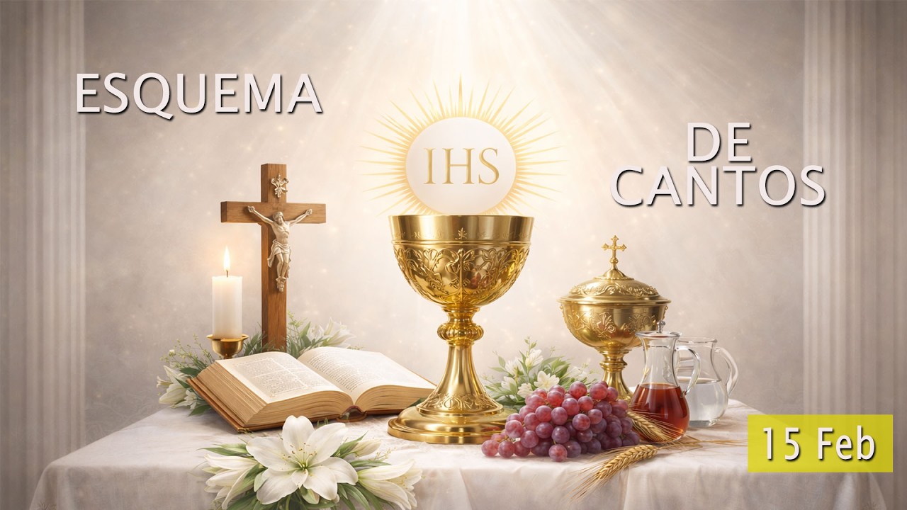 Esquema de Cantos para misa 6to domingo del tiempo ordinario / 15 de Febrero