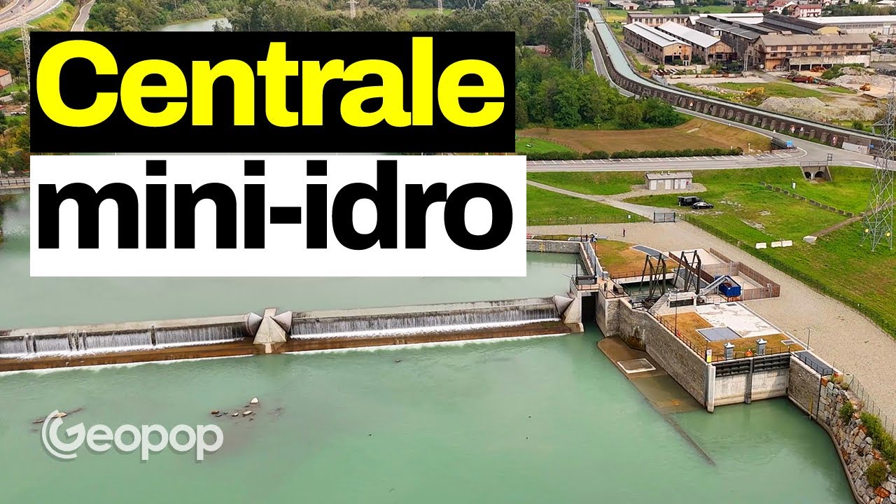 Dentro una centrale mini idroelettrica: ecco come produce energia