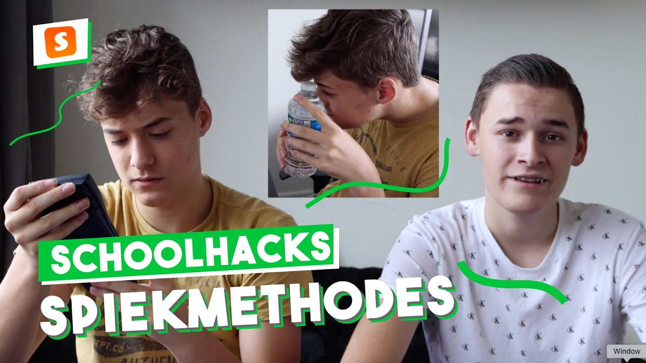 Manieren om te SPIEKEN | Schoolhacks