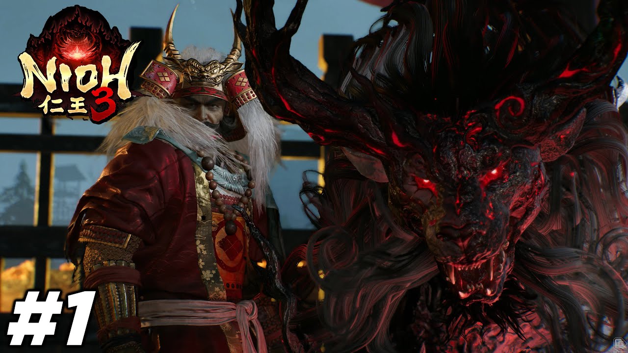 Nioh 3 Playthrough Part 1 - Warring States Period (JP Dub)