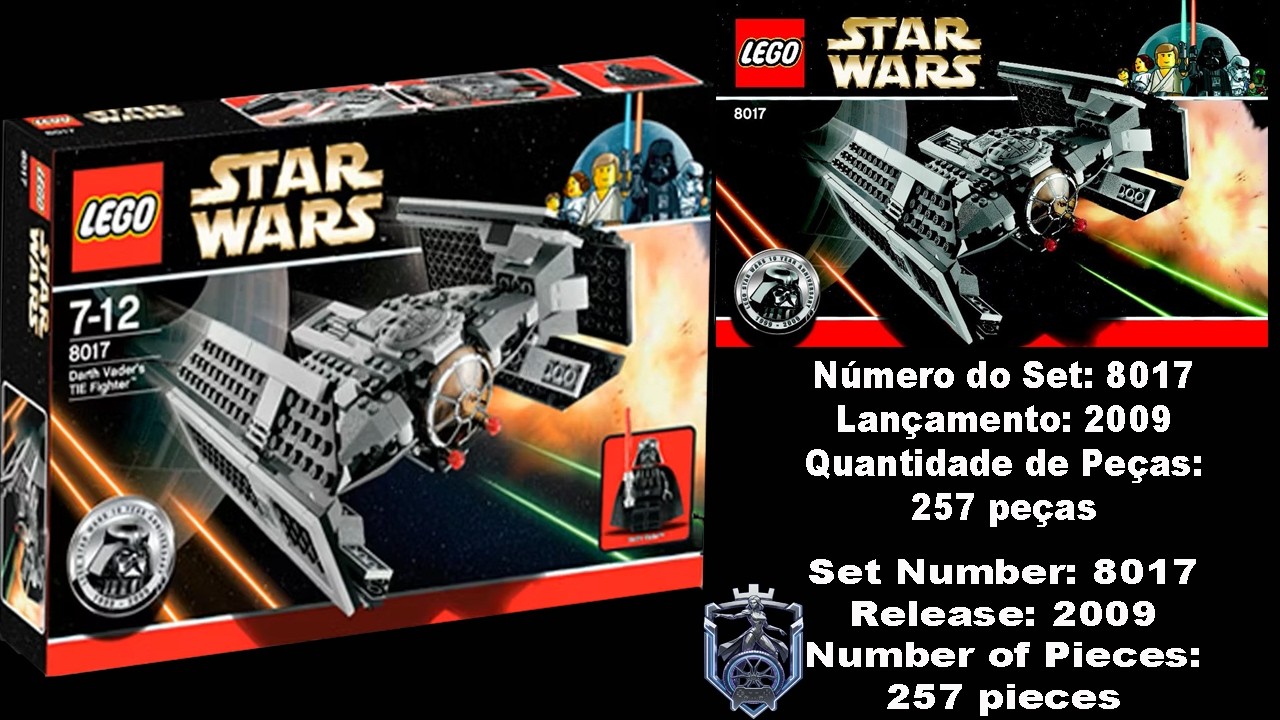 LEGO - Star Wars - Vader - Tie Fighter - 2009