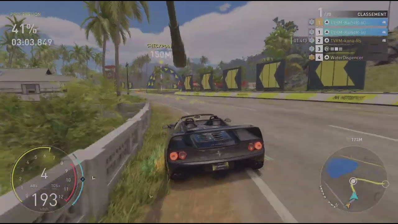 THE CREW MOTORFEST_GR avec @TVRM-kana-Rs en PLS, mon disciple Harvey_Dent_2F et Sschumy57Ss.