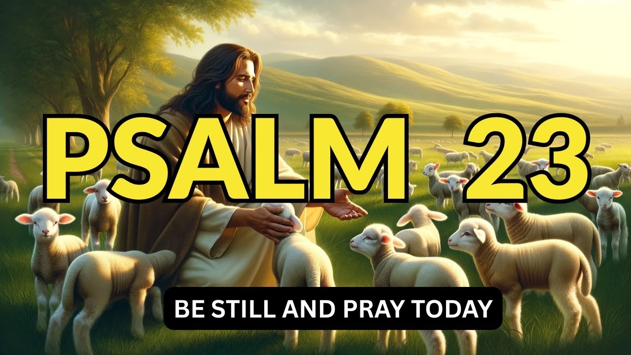 Psalm 23 - The Lord Is My Shepherd | Prayers of Faith and Strength (KJV)
