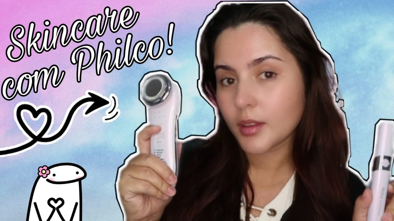 FIZ UM SKINCARE COM OS PRODUTOS DA PHILCO!