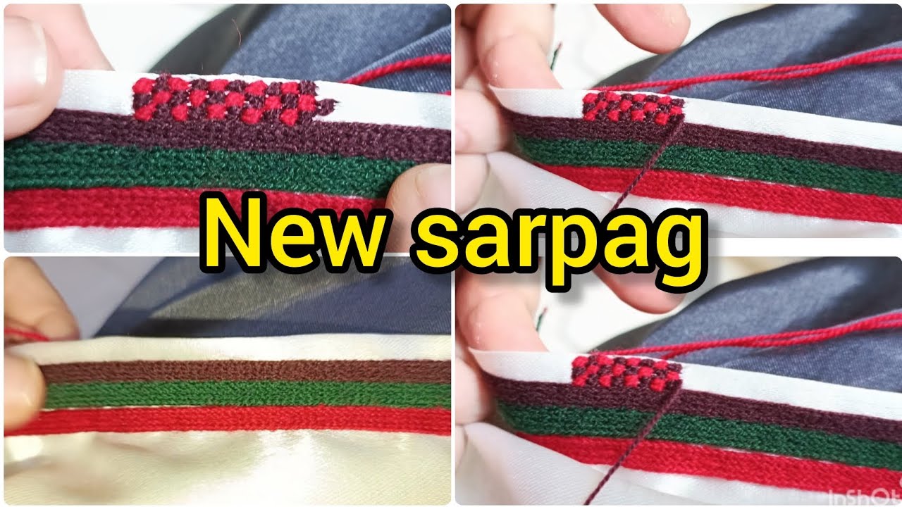 Balochi Dochi Sarpag | New Design Sarpag | Sarzeg | Hand Embroidery