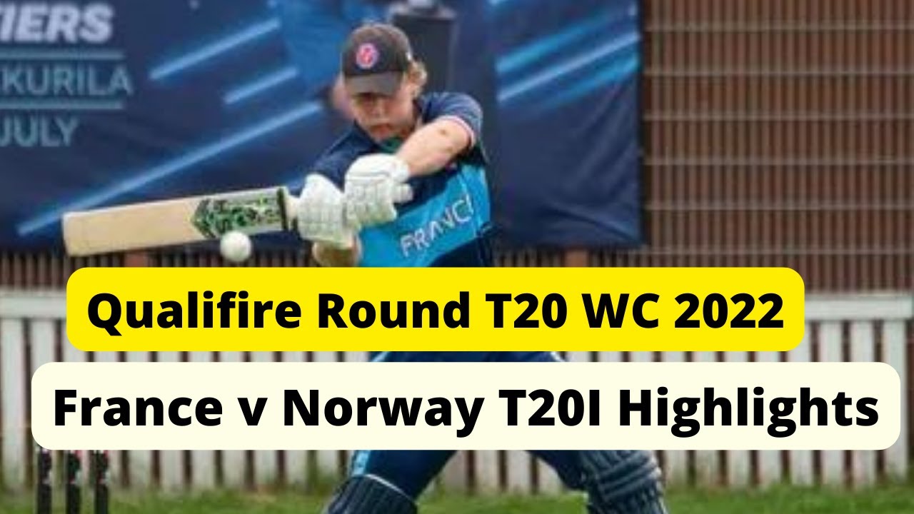 France v Norway  T20I   Highlights